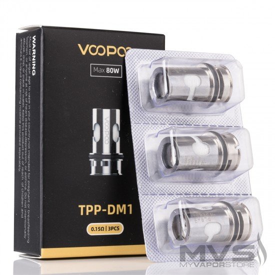 VOOPOO TPP Coil  en uygun fiyatlar ile puffelektroniksigara.shopda! VOOPOO TPP Coil özellikleri, fiyatı, incelemesi, yorumları ve taksit seçenekleri için hemen tıklayın!