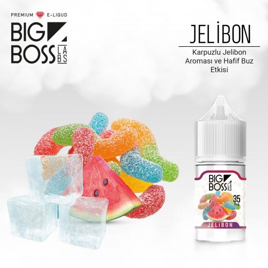 Big Boss Jelibon 30 ML Likit  en uygun fiyatlar ile puffelektroniksigara.shopda! Big Boss Jelibon 30 ML Likit özellikleri, fiyatı, incelemesi, yorumları ve taksit seçenekleri için hemen tıklayın!